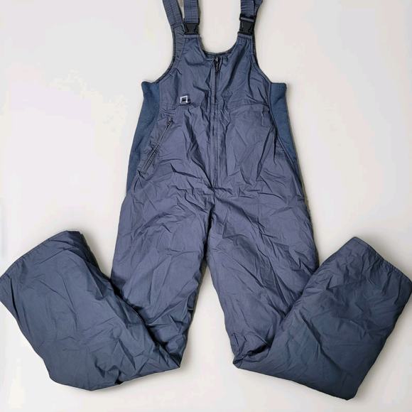 Vintage Profile Insulated Black Snow Bib Overalls - Women’s Size M - Picture 1 of 6